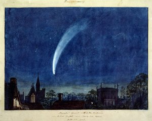 ドナティの彗星、1858 作： Joseph Mallord William Turner